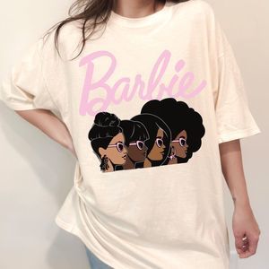 Black Barbie T Shirt Afro Barbie T Shirt